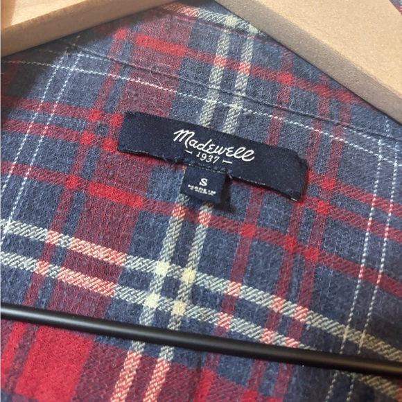 Madewell Flannel Ex Boyfriend Shirt - Picture 3 of 4